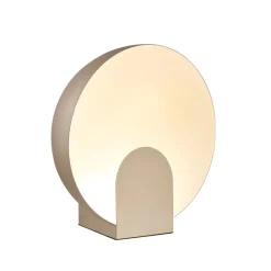 Abat Jour-Selezionato da Mazzolaluce Lampada da comodino moderna moderna oro led 5w 3000k