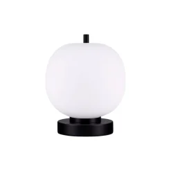 Abat Jour-Selezionato da Mazzolaluce Lampada da comodino moderna nera per camera da letto