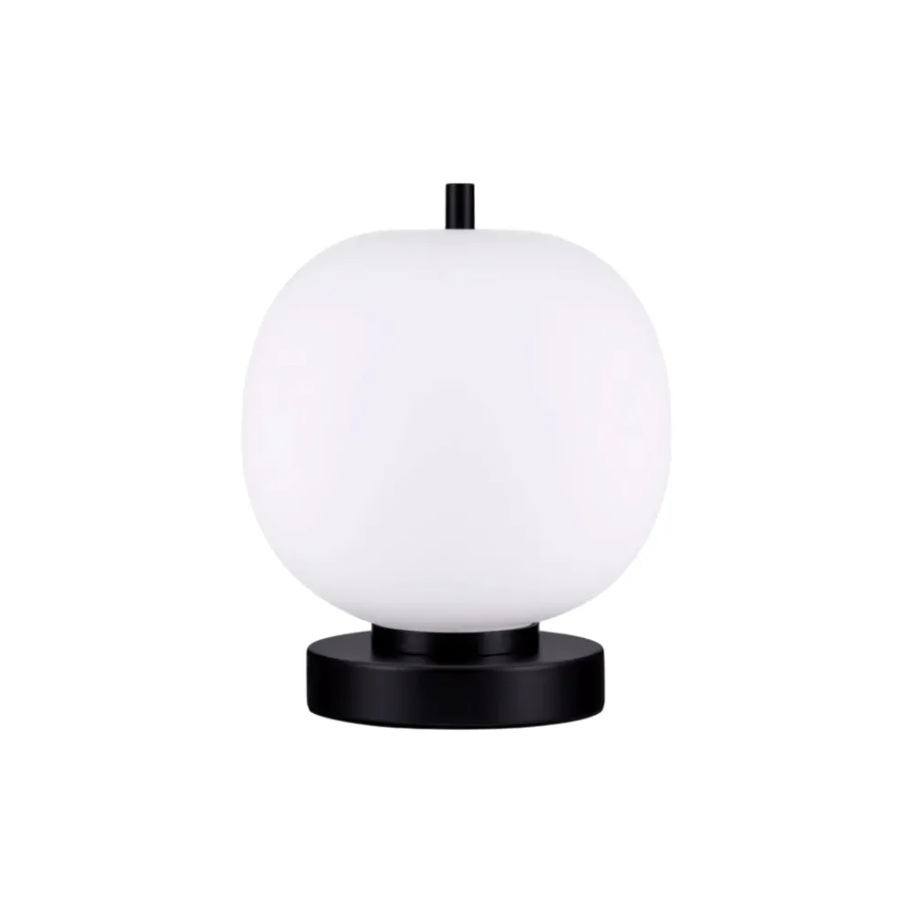Abat Jour-Selezionato da Mazzolaluce Lampada da comodino moderna nera per camera da letto