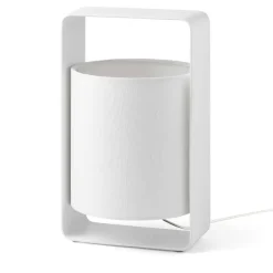 Abat Jour-Selezionato da Mazzolaluce Lampada da comodino per camera da letto moderna paralume bianco