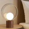 Abat Jour-Vivida International Lampada da comodino vivida cosmit marrone design moderna