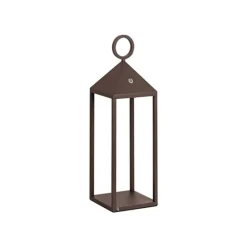 Lampade Da Esterno Giardino-Selezionato da Mazzolaluce Lampada da esterno da terra portatile led corten