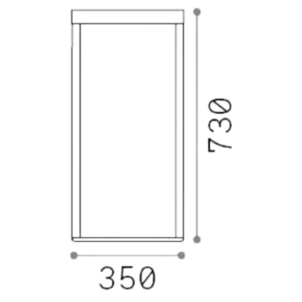 Lampade Da Esterno Giardino-Ideal Lux Lampada da esterno ipotesi pt h73 nera