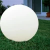 Lampade Da Esterno Giardino-Linea Light Lampada da esterno sfera oh! garden bianca