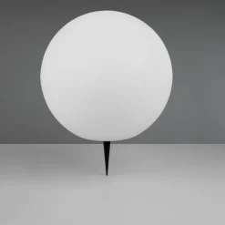 Lampade Da Esterno Giardino-Selezionato da Mazzolaluce Lampada da giardino sfera con picchetto solare led rgb 30cm ip65