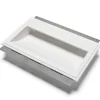 Applique Da Parete-Selezionato da Mazzolaluce Lampada da incasso a parete applique vela di gesso led cristaly 32w 2700k