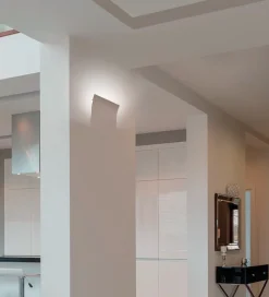 Applique Da Parete-Selezionato da Mazzolaluce Lampada da incasso filo parete di gesso led cristaly 21,5w 3000k