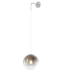 Applique Camera Da Letto-Top Light Lampada da letto applique toplight per comodino cromo vetro bronzo