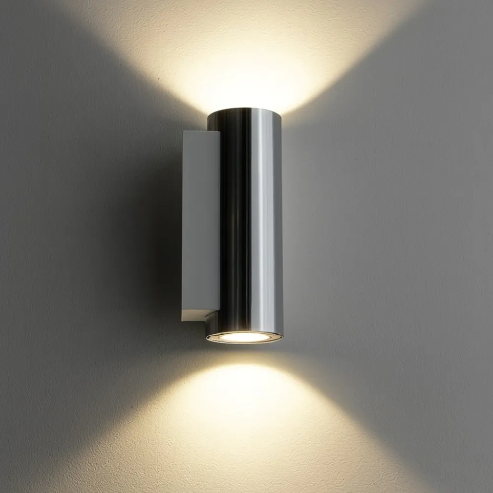 Applique Da Parete-Linea Light Lampada da parete alluminio per salotto biemissione birba