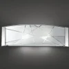 Applique Da Parete-Perenz Illuminazione Lampada da parete applique fish vetro curvo moderno
