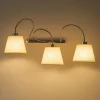 Applique Da Parete-Selezionato da Mazzolaluce Lampada da parete applique paralumi in pergamena luci orientabili