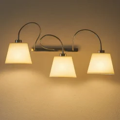 Applique Da Parete-Selezionato da Mazzolaluce Lampada da parete applique paralumi in pergamena luci orientabili
