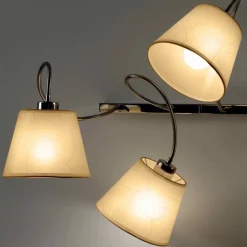 Applique Da Parete-Selezionato da Mazzolaluce Lampada da parete applique paralumi in pergamena luci orientabili