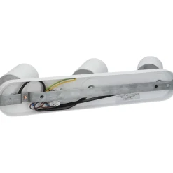 Applique Da Parete-Selezionato da Mazzolaluce Lampada da parete bianca 3 luci orientabili per interno