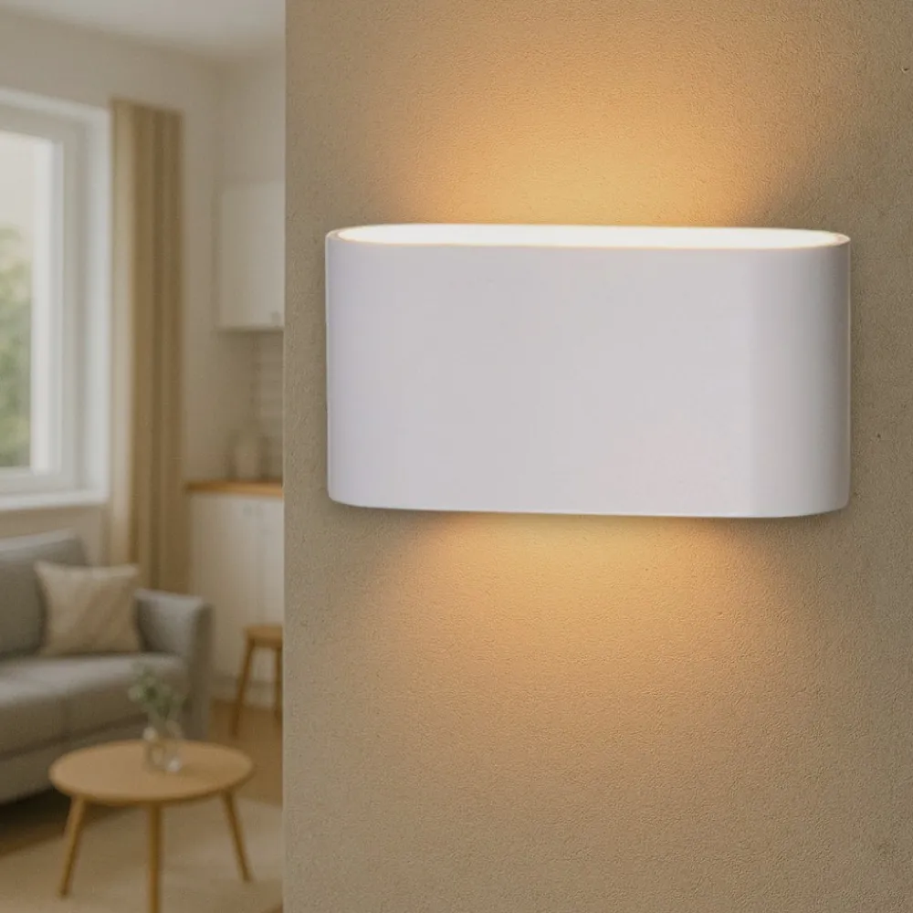 Applique Da Parete-Selezionato da Mazzolaluce Lampada da parete bianco applique per interni