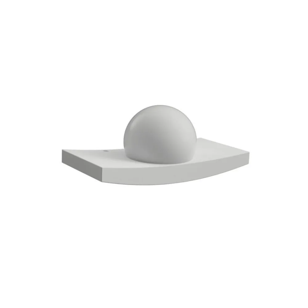 Applique Da Parete-Selezionato da Mazzolaluce Lampada da parete in gesso bianco sfera di vetro moderna
