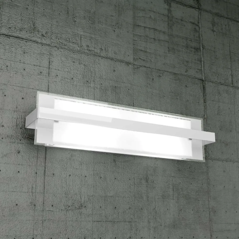 Applique Da Parete-Top Light Lampada da parete in vetro toplight cross