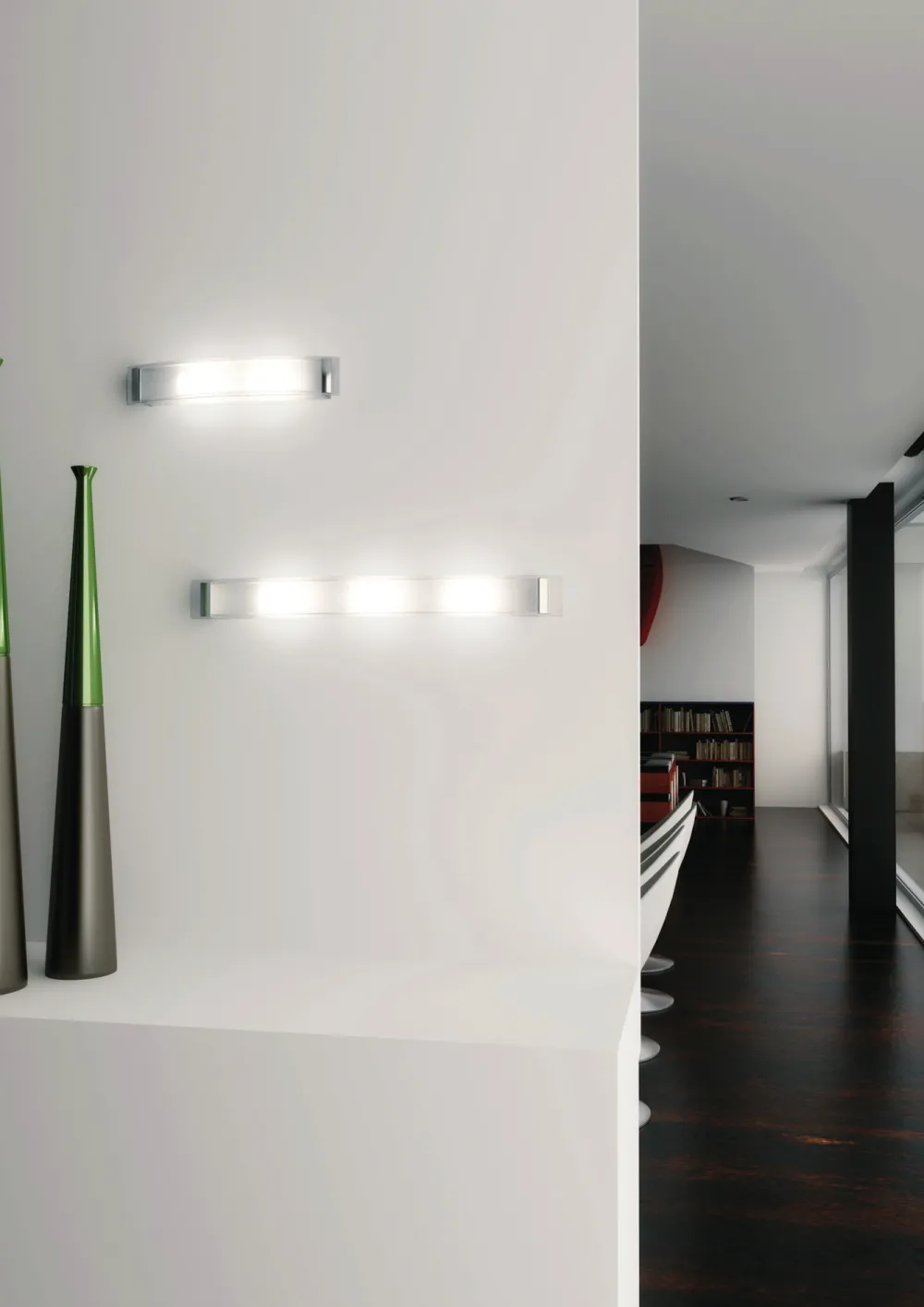 Applique Da Parete-Top Light Lampada da parete in vetro vetro