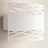 Applique Da Parete-Selezionato da Mazzolaluce Lampada da parete moderna da parete design metallo bianco