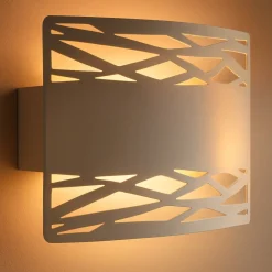 Applique Da Parete-Selezionato da Mazzolaluce Lampada da parete moderna da parete design metallo bianco