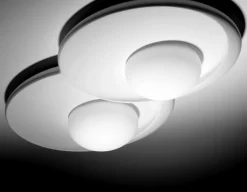 Applique Da Parete-Sforzin Illuminazione Lampada da parete moderna di gesso bianca sforzin pitane