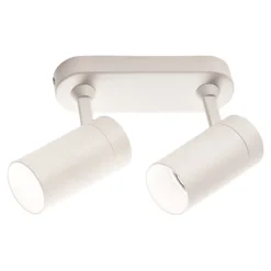 Applique Da Parete-IsyLuce Lampada da parete soffitto applique con 2 luci bianco