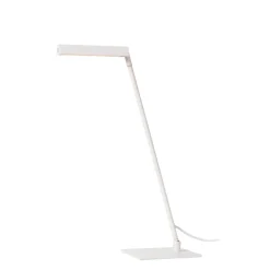 Lampade Da Tavolo-Selezionato da Mazzolaluce Lampada da scrivania bianca design moderna led 2700k dimmerabile