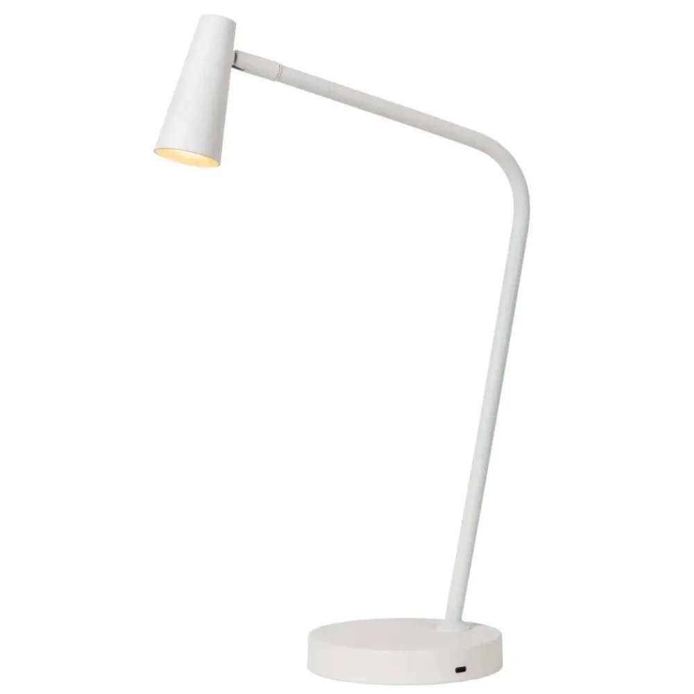 Lampade Da Tavolo-Selezionato da Mazzolaluce Lampada da scrivania bianca led 2700k dimmerabile