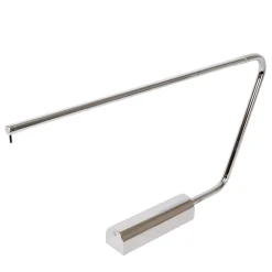 Lampade Da Tavolo-Selezionato da Mazzolaluce Lampada da scrivania design moderno cromo nero led 2700k dimmerabile