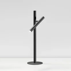 Lampade Da Tavolo-Gea Luce Lampada da scrivania gls led 3000k dimmerabile orientabile nera