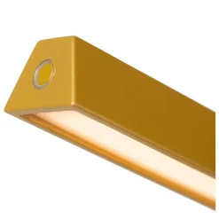 Lampade Da Tavolo-Selezionato da Mazzolaluce Lampada da scrivania giallo ocra design moderna