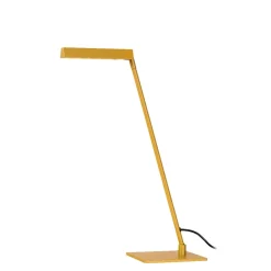 Lampade Da Tavolo-Selezionato da Mazzolaluce Lampada da scrivania giallo ocra design moderna