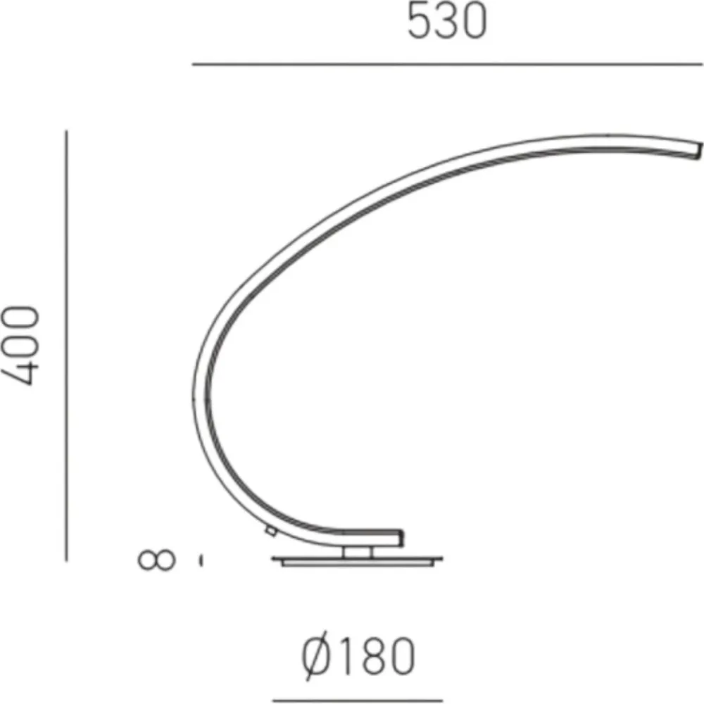 Lampade Da Tavolo-Gea Luce Lampada da scrivania iole design moderna titanio led 3000k