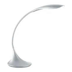 Lampade Da Tavolo-Gea Luce Lampada da scrivania moderna nunki grigio