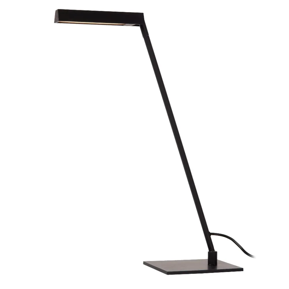 Lampade Da Tavolo-Selezionato da Mazzolaluce Lampada da scrivania nera design moderna sottile led 3w 2700k