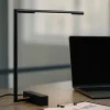 Lampade Da Tavolo-Selezionato da Mazzolaluce Lampada da scrivania nera design moderna led 3000k
