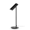 Abat Jour-Selezionato da Mazzolaluce Lampada da scrivania nera design moderna orientabile