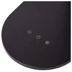 Lampade Da Tavolo-Selezionato da Mazzolaluce Lampada da scrivania nera led 8w dimmerabile orientabile 2700k a 6500k