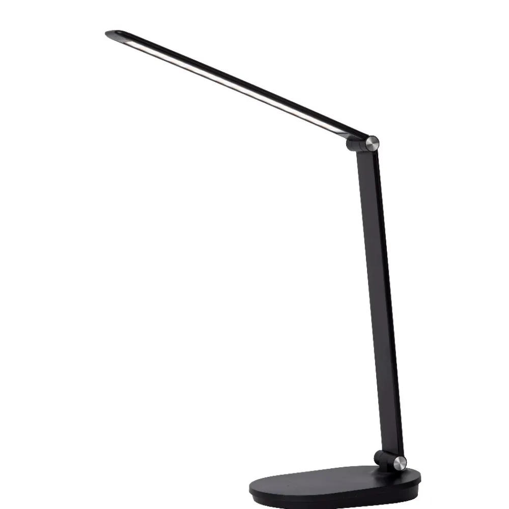 Lampade Da Tavolo-Selezionato da Mazzolaluce Lampada da scrivania nera led 8w dimmerabile orientabile 2700k a 6500k