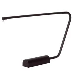 Lampade Da Tavolo-Selezionato da Mazzolaluce Lampada da scrivania nera moderna led 6,5w 2600k touch dimmer