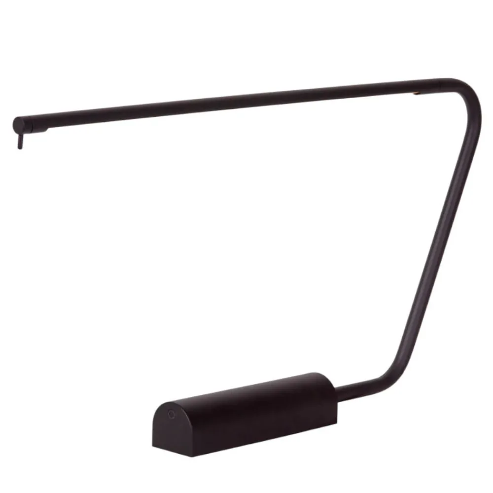 Lampade Da Tavolo-Selezionato da Mazzolaluce Lampada da scrivania nera moderna led 6,5w 2600k touch dimmer