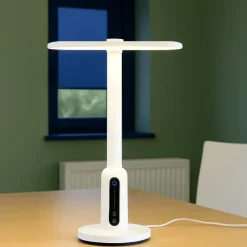 Lampade Da Tavolo-Selezionato da Mazzolaluce Lampada da scrivania orientabile bianca led 4000k touch
