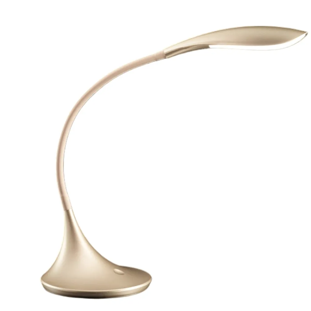 Lampade Da Tavolo-Perenz Illuminazione Lampada da scrivania oro desgin moderna led sonagli perenz