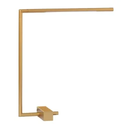 Lampade Da Tavolo-Selezionato da Mazzolaluce Lampada da scrivania oro girevole sottile moderna led 5w 3000k