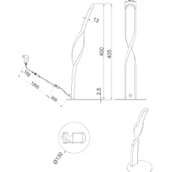 Lampade Da Tavolo-Selezionato da Mazzolaluce Lampada da scrivania per ufficio moderna bianca led 4000k 10w