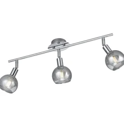Plafoniere Moderne-Selezionato da Mazzolaluce Lampada da soffitto 3 luci led orientabile sfere vetro