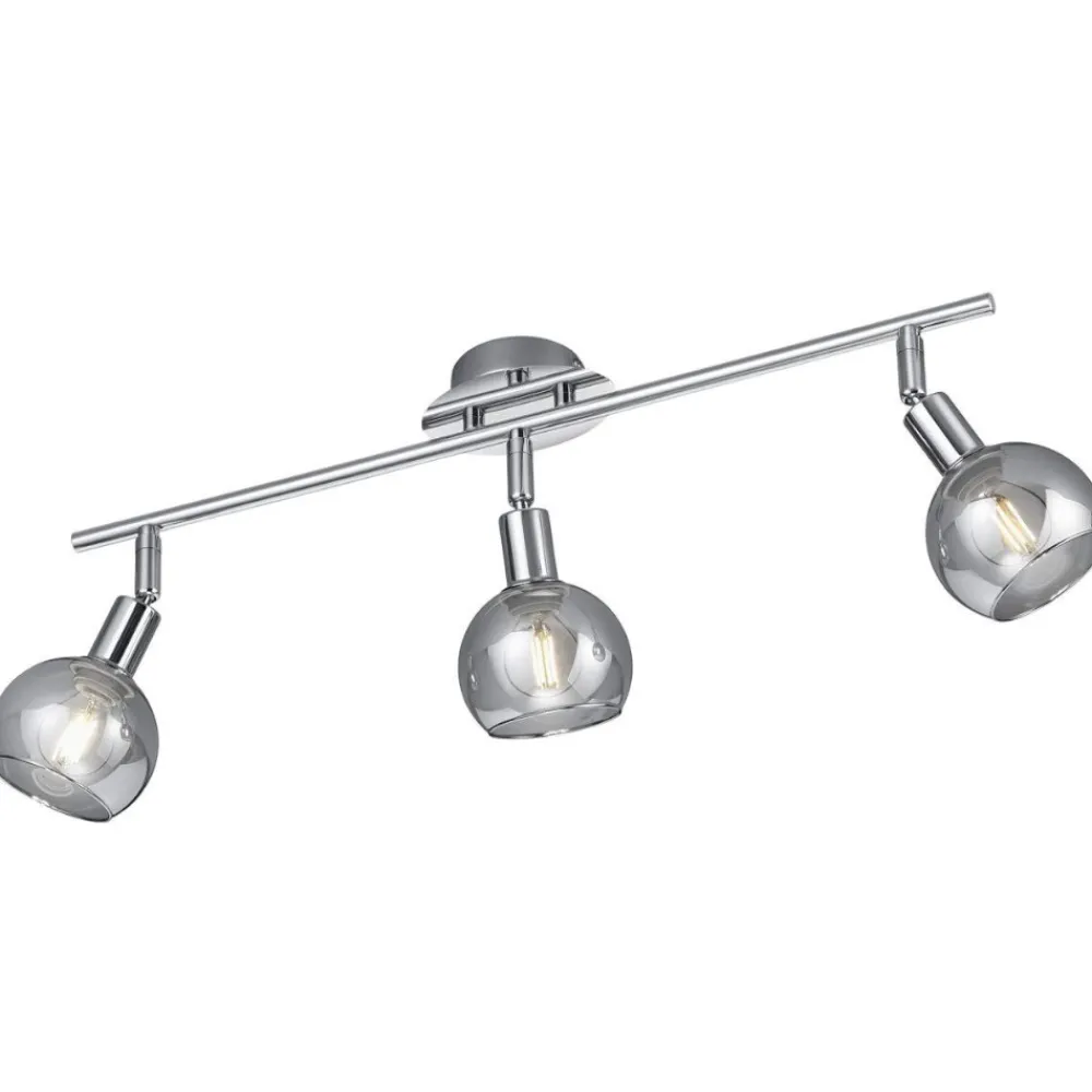 Plafoniere Moderne-Selezionato da Mazzolaluce Lampada da soffitto 3 luci led orientabile sfere vetro