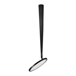 Plafoniere Moderne-Selezionato da Mazzolaluce Lampada da soffitto plafoniera nera spot disco orientabile