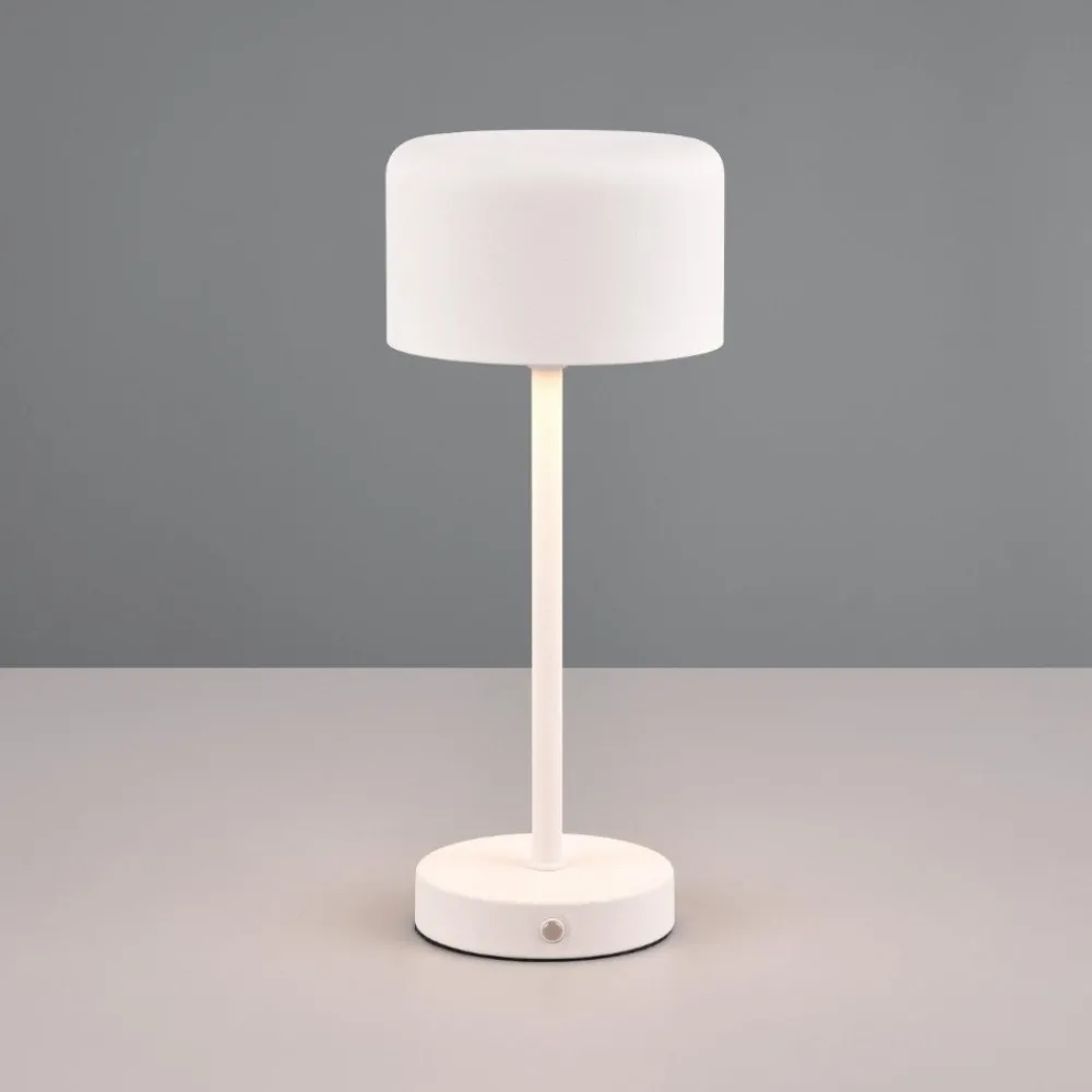 Lampade Da Tavolo-Selezionato da Mazzolaluce Lampada da tavolino bianca senza fili led 3000k portatile ricaricabile