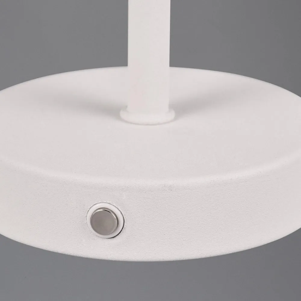 Lampade Da Tavolo-Selezionato da Mazzolaluce Lampada da tavolino bianca senza fili led 3000k portatile ricaricabile
